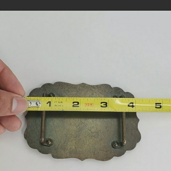 Country Miss Rodeo Unisex Belt Buckle - Picture 3 of 5